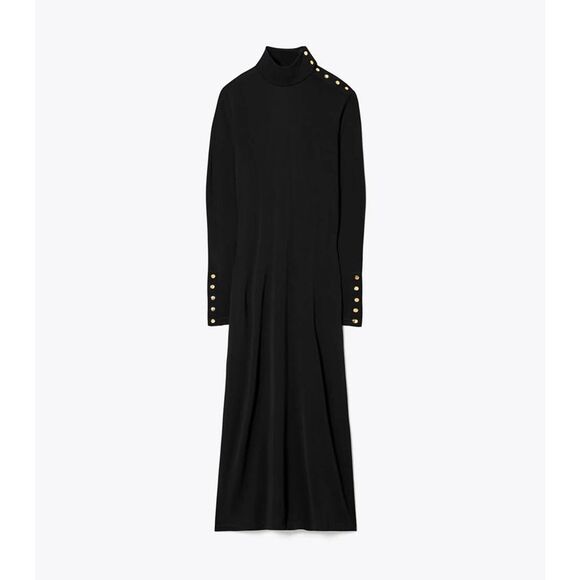 Tory Burch Jersey Turtleneck Dress - Picture 3 of 16